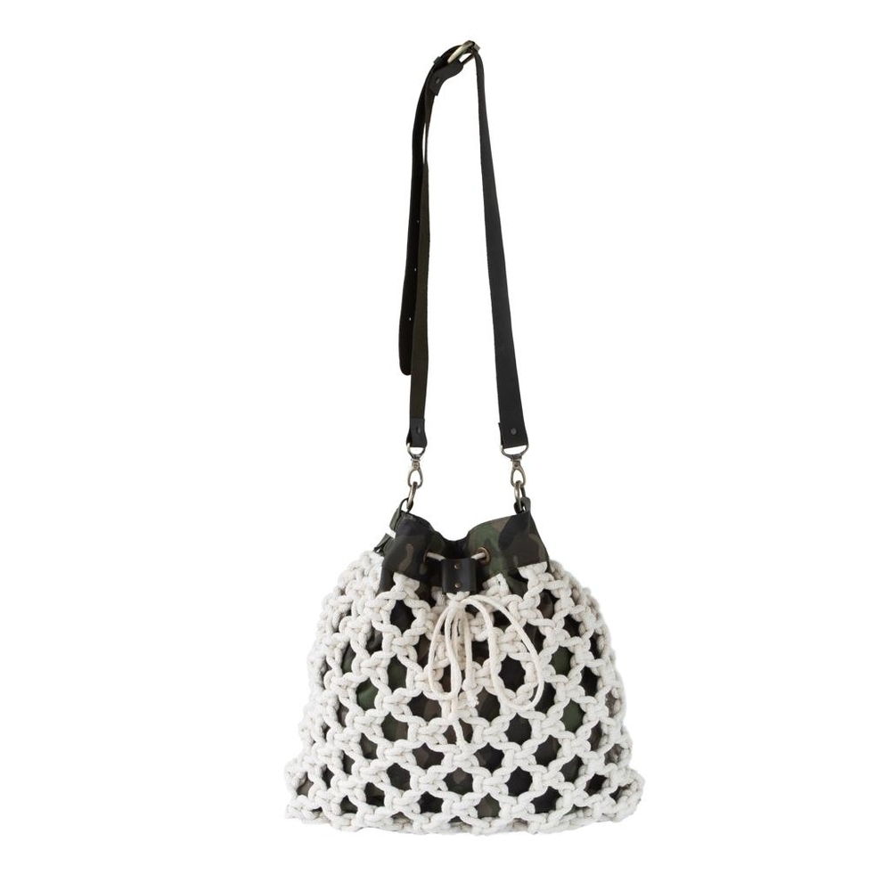 ✨️Host Pick✨️ LEATHER Crochet Store Crossbody Casual Bag in Leather Accessories